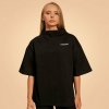 GymBeam Dámske tričko Oversized Bliss Black - BeastPink Veľkosť: XS 91597-1-XS GymBeam Dámske tričko Oversized Bliss Black - BeastPink Veľkosť: XS 91597-1-XS