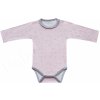 Baby Service Kojenecké body bavlna růžové tečky