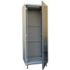 XtendLan 42U/600x800 stojanový, šedý, skleněné dveře, plná záda XtendLan 42U/600x800 stojanový, šedý, skleněné dveře, plná záda