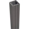 Oceľový stĺpik pre WPC plot sivá Oceľový stĺpik pre WPC plot sivá