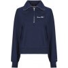 Tommy Hilfiger Mikiny CLASSIC SCRIPT FLEECE HALF-ZIP Modrá Tommy Hilfiger Mikiny CLASSIC SCRIPT FLEECE HALF-ZIP Modrá