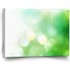 Sablio Obraz Zelená abstrakcia - 90x60 cm Sablio Obraz Zelená abstrakcia - 90x60 cm