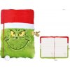 Plyšový diár so zámkom Grinch A5 Plyšový diár so zámkom Grinch A5