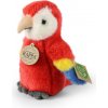 Rappa Plyšový papoušek Ara 16 cm červený ECO-FRIENDLY Rappa Plyšový papoušek Ara 16 cm červený ECO-FRIENDLY