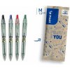 PILOT B2P EcoBall M, sada 4 farieb PILOT B2P EcoBall M, sada 4 farieb