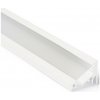 Profil FK technics FKU60 pre LED plexi 2 m hliník biely lak Profil FK technics FKU60 pre LED plexi 2 m hliník biely lak