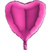 Nafukovací balónik ružové srdce 46 cm - Grabo Nafukovací balónik ružové srdce 46 cm - Grabo