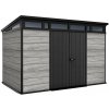 Podpis pent 11x7 plastový záhradný domček storm grey Podpis pent 11x7 plastový záhradný domček storm grey