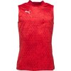 Puma TEAMCUP TRAINING JERSEY SL červená biela