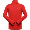 Pánska fleecová mikina ALPINE PRO GETT 2 červená 4XL Pánska fleecová mikina ALPINE PRO GETT 2 červená 4XL