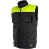 Canis CXS Vesta SEATTLE zateplená s fleec.podšívkou čierno žltá Canis CXS Vesta SEATTLE zateplená s fleec.podšívkou čierno žltá