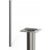 Walteco Nábytková noha okrúhla, priemer 30mm, výška 700mm, nerez design , 50330 Walteco Nábytková noha okrúhla, priemer 30mm, výška 700mm, nerez design , 50330
