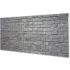 Sklenený obklad do kuchyne Tehlové múry wall 100x50 cm Sklenený obklad do kuchyne Tehlové múry wall 100x50 cm