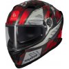 MT Helmets Braker SV Fury čierno-sedo-červená integrálna prilba + zľava 16 € na príslušenstvo - 2XL MT Helmets Braker SV Fury čierno-sedo-červená integrálna prilba + zľava 16 € na príslušenstvo - 2XL