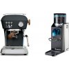 Ascaso Dream PID, Anthracite + Rancilio Rocky Doserless Ascaso Dream PID, Anthracite + Rancilio Rocky Doserless