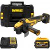 DEWALT 18V XR 125 mm aku uhlová brúska s reguláciou otáčok, 1x Aku 6,0 Ah DCG409VST1-QW DEWALT 18V XR 125 mm aku uhlová brúska s reguláciou otáčok, 1x Aku 6,0 Ah DCG409VST1-QW