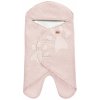 Zavinovačka Babynomade® Double Fleece Beaba Dusty Rose White dvojvrstvová extra teplá ružová od 0-6 mes Zavinovačka Babynomade® Double Fleece Beaba Dusty Rose White dvojvrstvová extra teplá ružová od 0-6 mes