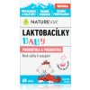 NatureVia Laktobacílky baby probiotiká s prebiotikami pre deti 60 ks NatureVia Laktobacílky baby probiotiká s prebiotikami pre deti 60 ks