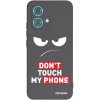 Picasee silikónový čierny obal pre Motorola Edge 40 Neo - Angry Eyes - Transparent Picasee silikónový čierny obal pre Motorola Edge 40 Neo - Angry Eyes - Transparent