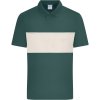 James & Nicholson Polokošile JN Colour-Block 8050, bio polo, krátký rukáv, unisex COT028050amr19-smoky green XXS Zelená smoky/písková James & Nicholson Polokošile JN Colour-Block 8050, bio polo, krátký rukáv, unisex COT028050amr19-smoky green XXS Zelená smoky/písková
