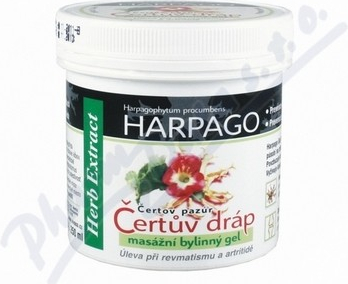 Herb Extract Čertov pazúr masážny bylinný gél 250 ml