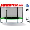 Trampolína JUMPEX SST 244 cm (2,4 m) Zelená s vonkajšou sieťou, Trampolína JUMPEX SST 244 cm (2,4 m) Zelená s vonkajšou sieťou,