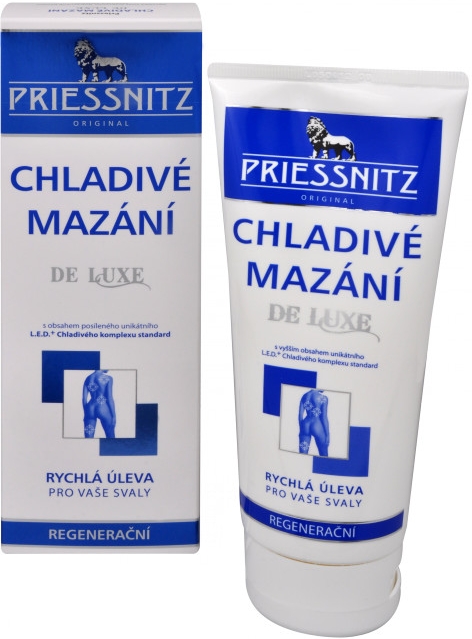 Priessnitz chladivé mazanie De Luxe 200 ml