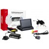 AMiO Asistenty parkovania TFT02 4,3” s kamerou HD-307 IR, 4-senzorové AMiO Asistenty parkovania TFT02 4,3” s kamerou HD-307 IR, 4-senzorové