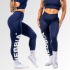 Nebbia Fitness legíny s vysokým pásom GLUTE CHECK 613 dark blue
