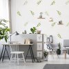 INSPIO Nálepka Nálepky do izby - Eukalyptus 100x90 rastliny, kvety, akvarelové nálepky zelená, plnofarebný motív INSPIO Nálepka Nálepky do izby - Eukalyptus 100x90 rastliny, kvety, akvarelové nálepky zelená, plnofarebný motív