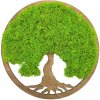 Machový obraz Strom života Simple S 30cm Palisander Machový obraz Strom života Simple S 30cm Palisander
