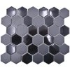 Keramická mozaika HX 09059 šesťuholník 32,5x28,1 cm mix čierna R10B Keramická mozaika HX 09059 šesťuholník 32,5x28,1 cm mix čierna R10B