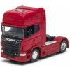 Welly Scania V8 R 730 tahač 1:64 červená Welly Scania V8 R 730 tahač 1:64 červená