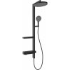 MEXEN MEXEN - Dizzy nástenný sprchový set s dažďovou sprchou a batériou, čierna 78104-70 MEXEN MEXEN - Dizzy nástenný sprchový set s dažďovou sprchou a batériou, čierna 78104-70