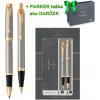 Parker IM Brushed Metal GT RB+BP, darčekový obal Strieborná Parker IM Brushed Metal GT RB+BP, darčekový obal Strieborná