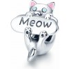 Strieborný Prívesok S925 Mačka Strieborný Prívesok S925 Mačka