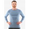 Gina pánske tričko s dlhým rukávom 78003P dymové