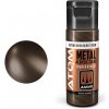 AMMO by MIG Jimenez ATOM METALLIC COLOR - Burnt Iron 20ml AMMO by MIG Jimenez ATOM METALLIC COLOR - Burnt Iron 20ml