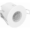 Pohybový senzor pod omietku, 360°, IP65, stropný zapustený, 1200W, biely Pohybový senzor pod omietku, 360°, IP65, stropný zapustený, 1200W, biely