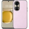 Gumený kryt COWHIDE na Huawei P50 - Ružová Gumený kryt COWHIDE na Huawei P50 - Ružová