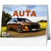 Baloušek Tisk - stolný kalendár Autá 2026, 21 × 15 cm Baloušek Tisk - stolný kalendár Autá 2026, 21 × 15 cm