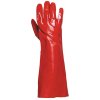Cerva Redstart Rukavice máčané v PVC 45 cm červená 1 pár Cerva Redstart Rukavice máčané v PVC 45 cm červená 1 pár