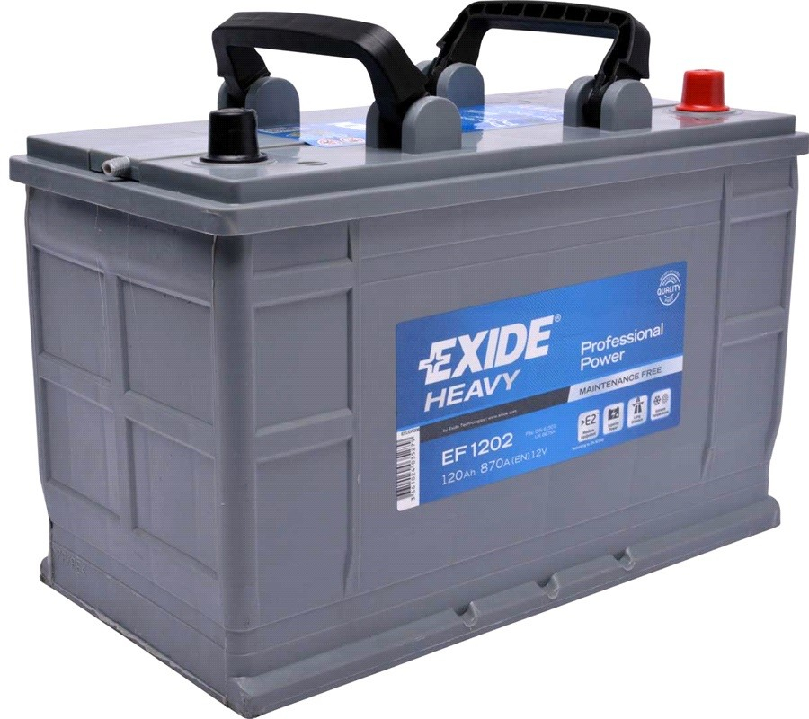 Exide Professional Power HDX 12V 120Ah 870A EF1202