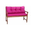 Setgarden Poduška na záhradné lavice 160x50x50cm ružový | Podušky na záhradné hojdaèky | podušky na záhradný nábytok | Poduška na ležadlo-Mix