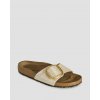Dámske Krémové šľapky Birkenstock Madrid Birko-flor Narrow Dámske Krémové šľapky Birkenstock Madrid Birko-flor Narrow