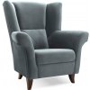 Wilsondo Kreslo ušiak Kent - sivá Wilsondo Kreslo ušiak Kent - sivá