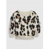 GAP Detská mikina leopard Béžová