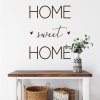 lovel Nálepka na stenu Home Sweet Home N012 lovel Nálepka na stenu Home Sweet Home N012