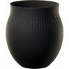 Villeroy & Boch Collier Noir porcelánová váza Perle, 17,5 cm 10-1682-5511 Villeroy & Boch Collier Noir porcelánová váza Perle, 17,5 cm 10-1682-5511