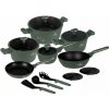 BERLINGERHAUS Sada nádobí s titanovým povrchem 15 ks Matte Green Collection BH-8208 BERLINGERHAUS Sada nádobí s titanovým povrchem 15 ks Matte Green Collection BH-8208